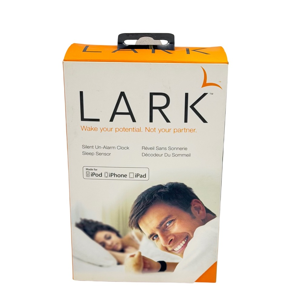 LARK Silent Alarm‎ Clock Sleep Sensor Bluetooth Vibration Wristband iPhone READ
